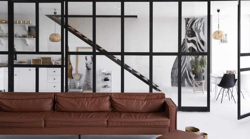 wystrój wnętrz ścianki loftowe kraków